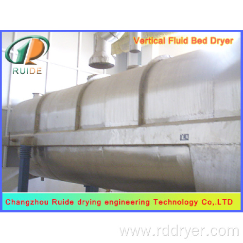 Vibrating fluidized bed dryers of nickel sulfate